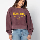 Arizona State Sun Devils Junior Corded Boxy Pullover