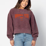 Virginia Tech Hokies Junior Corded Boxy Pullover