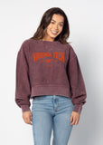 Virginia Tech Hokies Junior Corded Boxy Pullover