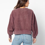 Arizona State Sun Devils Junior Corded Boxy Pullover