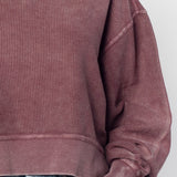 Arizona State Sun Devils Junior Corded Boxy Pullover
