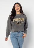 Purdue Boilermakers Junior Corded Boxy Pullover