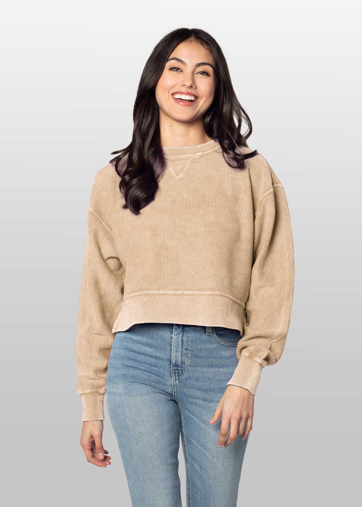 Corded Boxy Pullover – chicka-d
