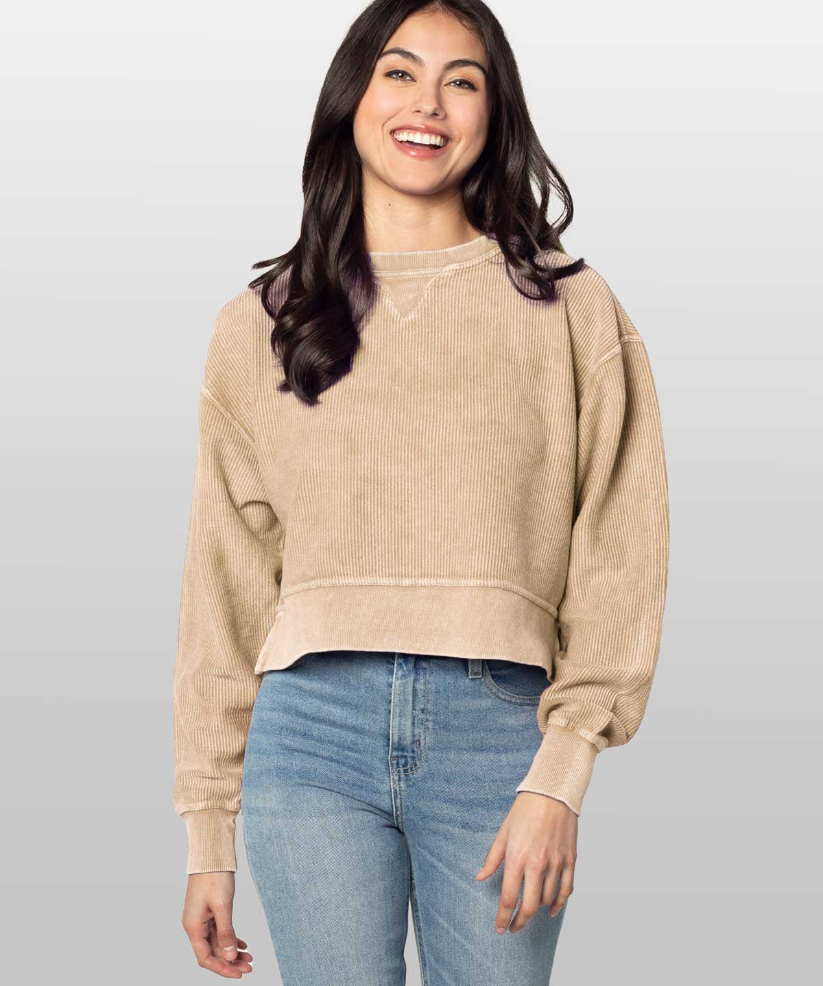 Corded Boxy Pullover