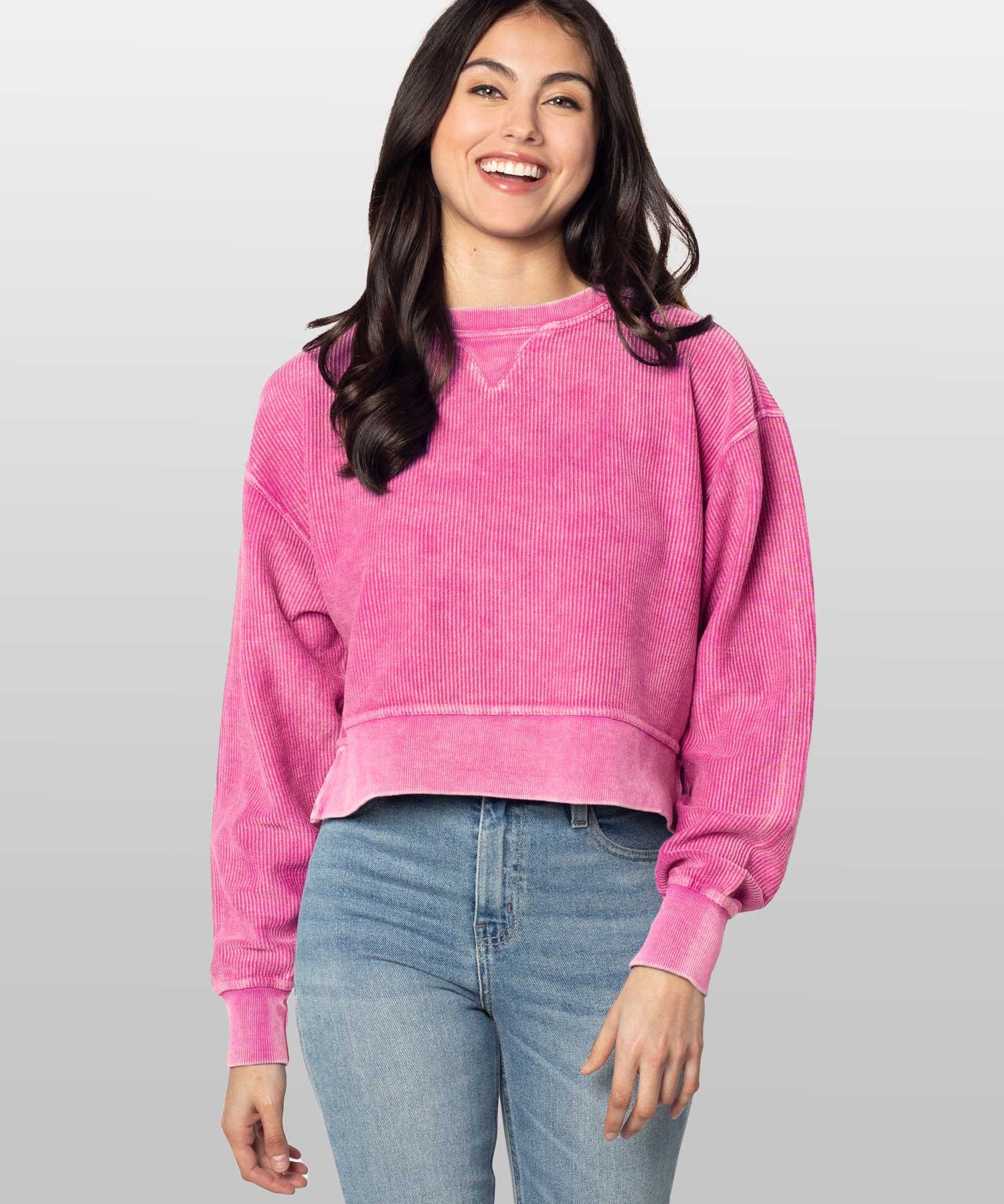 Corded Boxy Pullover