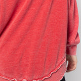 Burnout Campus Pullover North Carolina State Wolfpack in Cardinal