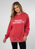 Chicka-D Women's Burnout Everybody Hoodie - Charcoal NCAA Licensed Team Hoodie | Soft Fleece Unisex Fit