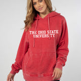 Burnout Everybody Hoodie Ohio State Buckeyes in Cardinal