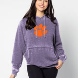 Burnout Everybody Hoodie Clemson Tigers in Grape