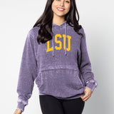 Burnout Everybody Hoodie LSU Tigers in Grape