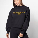 Hailey Sweatshirt Iowa Hawkeyes in Black