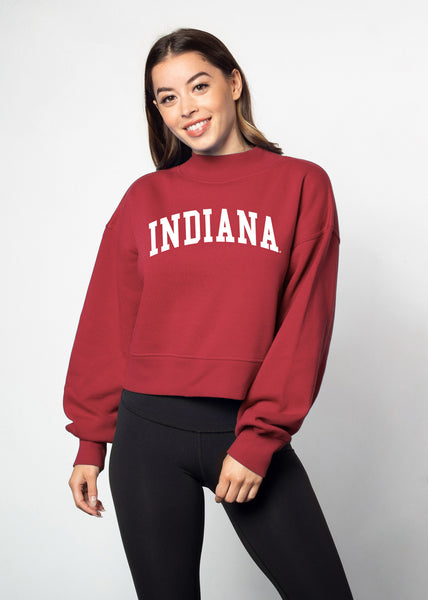 Indiana Hoosiers Hailey Sweatshirt | Mock Neck – chicka-d