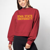 Hailey Sweatshirt Iowa State Cyclones in Crimson
