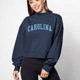 Hailey Sweatshirt North Carolina Tar Heels in Navy
