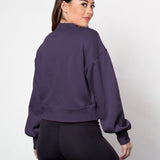 Hailey Sweatshirt Clemson Tigers in Purple
