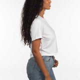 Harvard Short 'N Sweet Tee in White