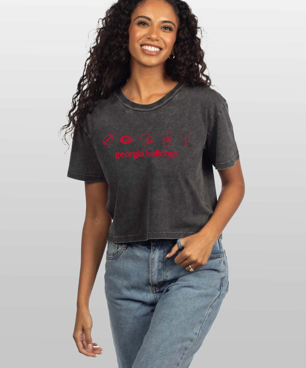 Georgia Bulldogs Women’s Cropped Tee