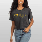Iowa Hawkeyes Women’s Cropped Tee