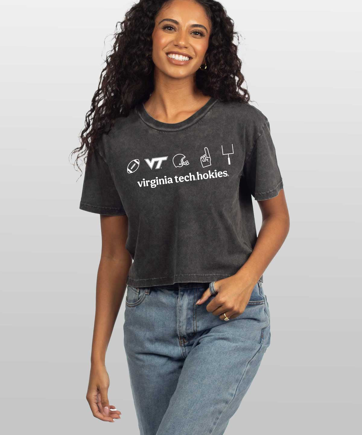 Virginia Tech Hokies Women’s Cropped Tee