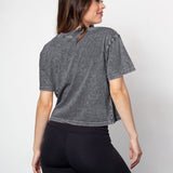 Short 'N Sweet Tee Iowa Hawkeyes in Graphite