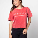 Arkansas Razorbacks Women’s Cropped Tee