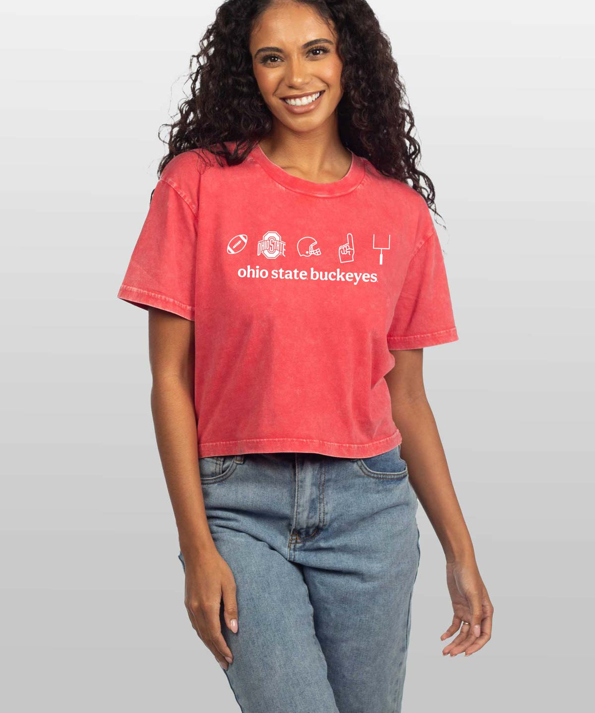 Ohio State Buckeyes Women’s Cropped Tee