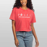 Ohio State Buckeyes Women’s Cropped Tee