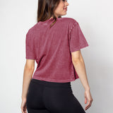 Short 'N Sweet Tee Mississippi State Bulldogs in Merlot