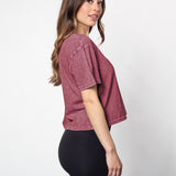 Short 'N Sweet Tee Arizona State Sun Devils in Merlot