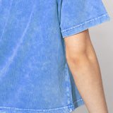 Short 'N Sweet Tee Kansas Jayhawks in Cobalt