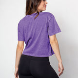 Short 'N Sweet Tee LSU Tigers in Grape