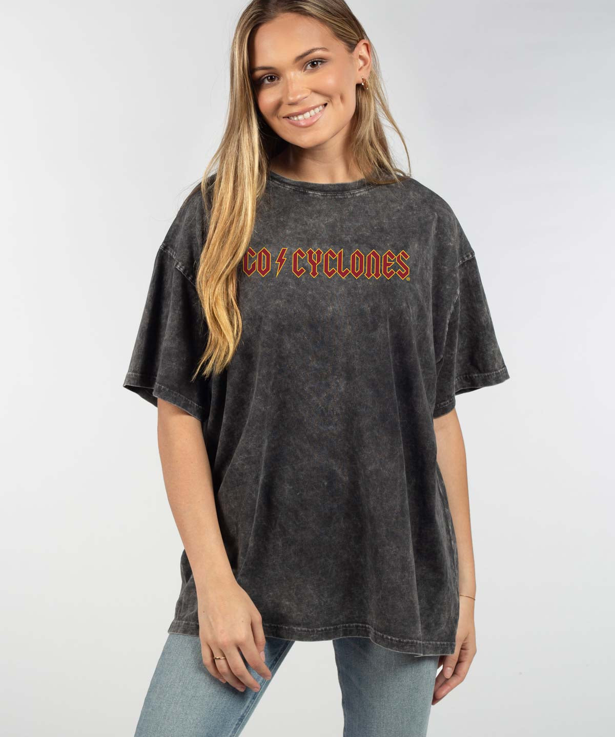 Iowa State Cyclones oversized womens Band Tee