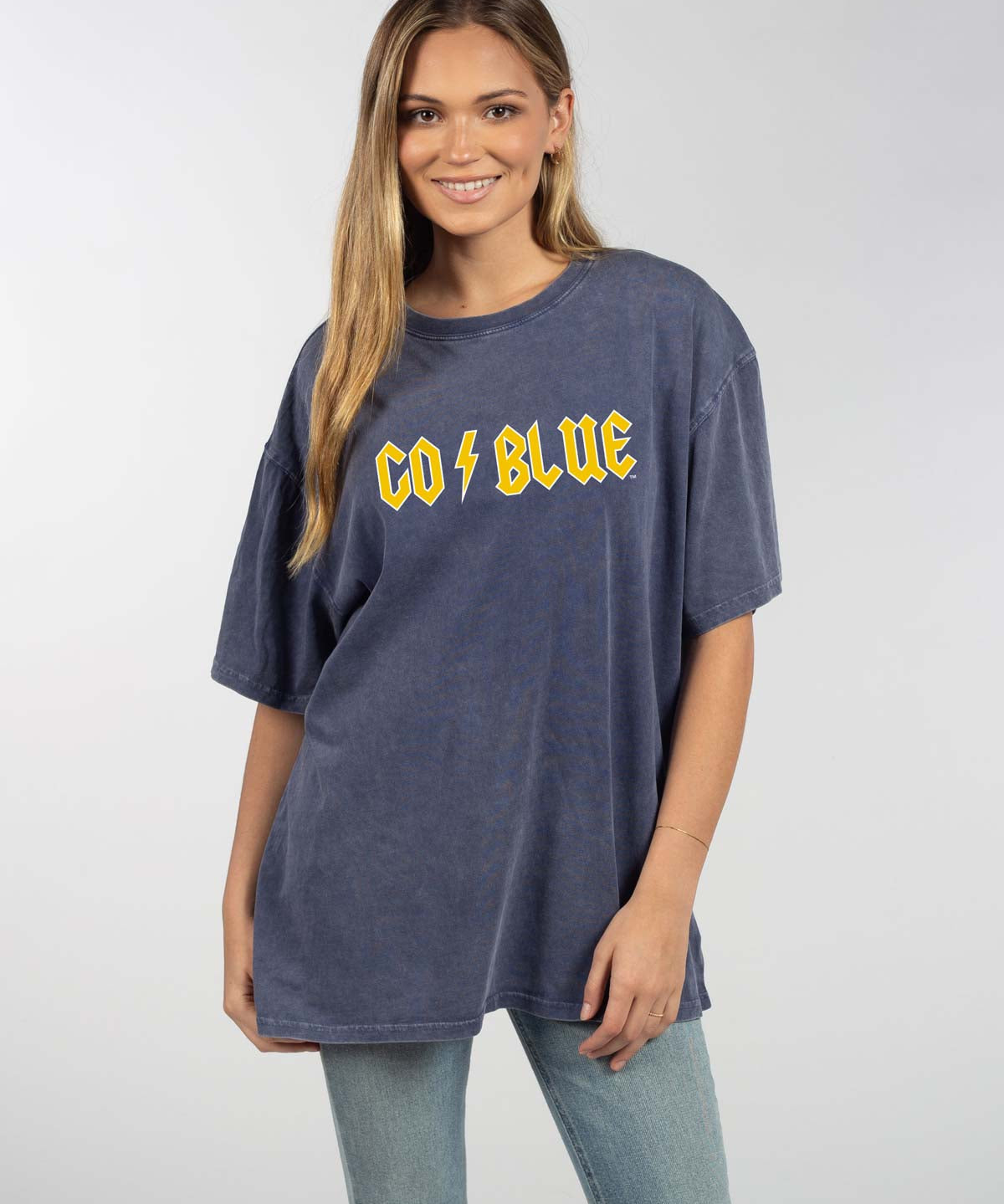 Michigan Wolverines oversized womens Band Tee