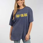 Michigan Wolverines oversized womens Band Tee