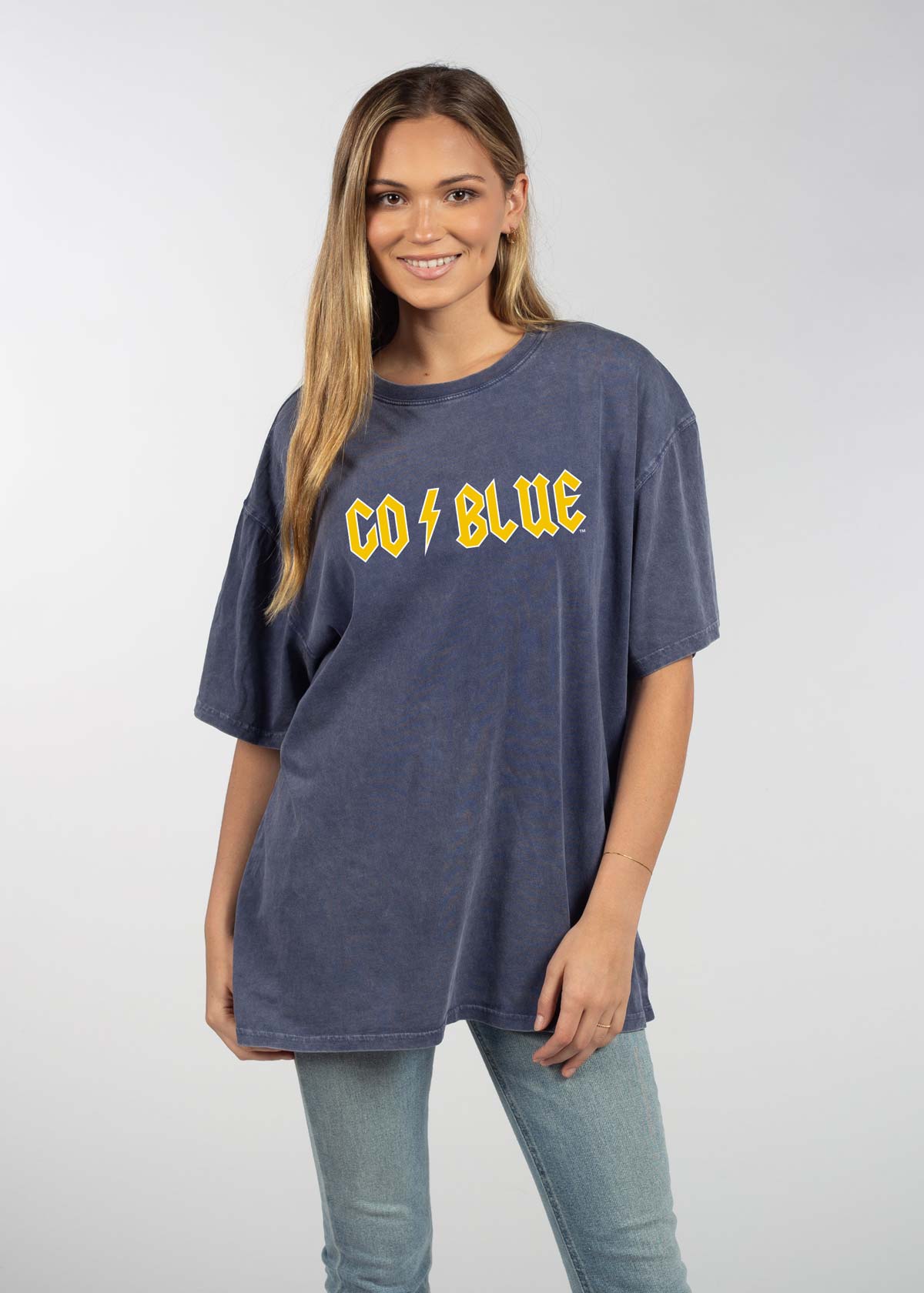 Michigan Wolverines oversized womens Band Tee