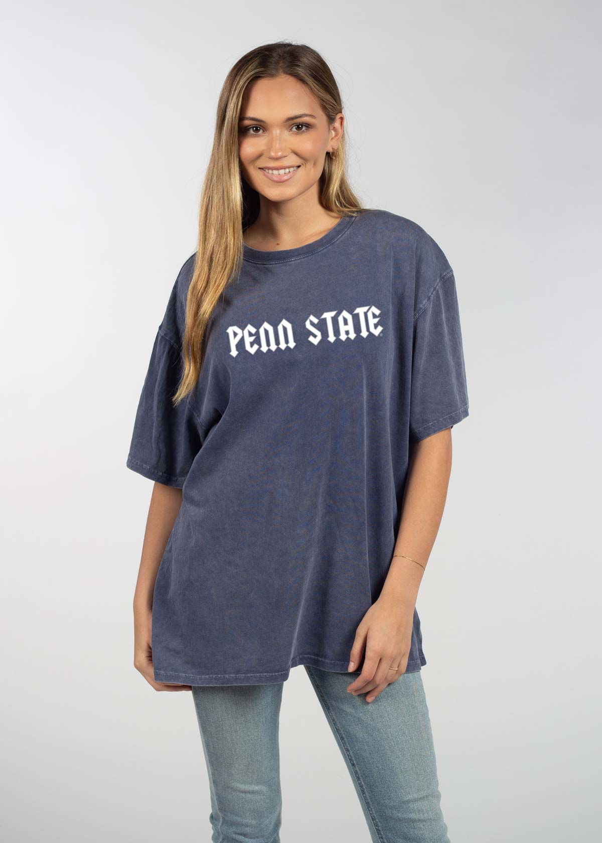 Penn State Nittany Lions oversized womens Band Tee