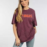 Virginia Tech Hokies oversized womens Band Tee