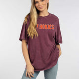 Virginia Tech Hokies oversized womens Band Tee
