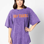 Clemson Tigers oversized womens Band Tee