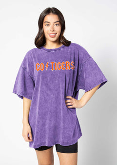 Clemson Tigers oversized womens Band Tee