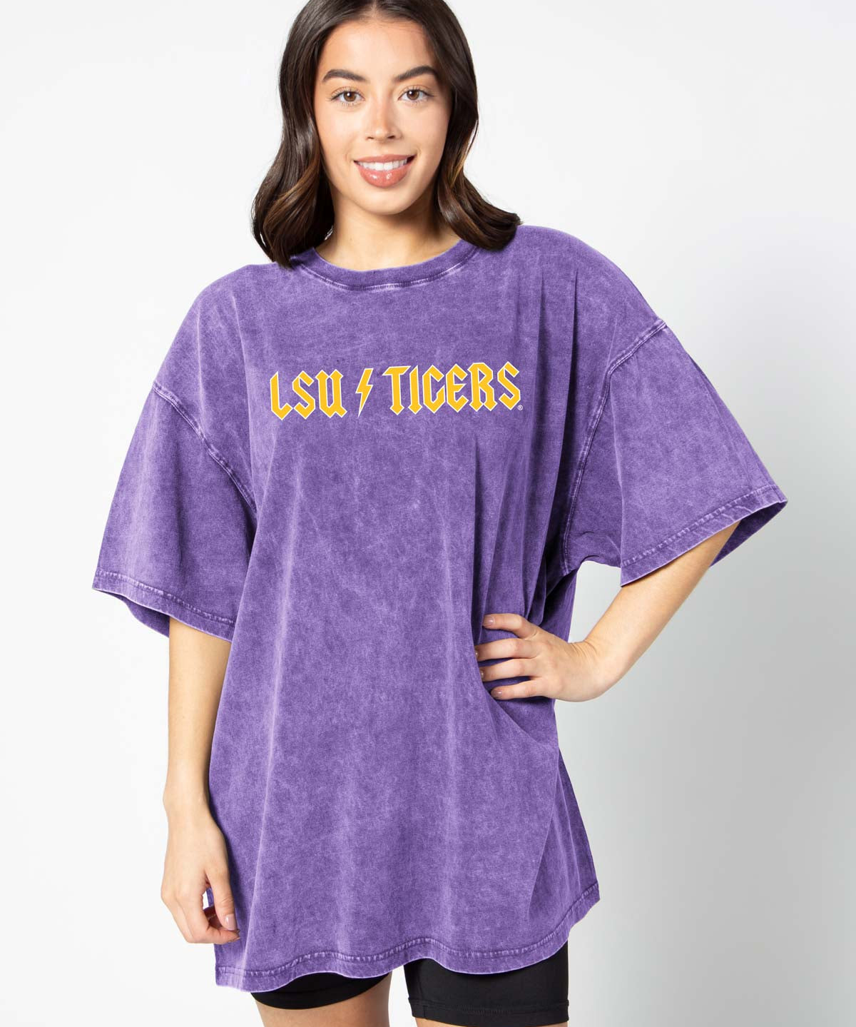 LSU Tigers oversized womens Band Tee