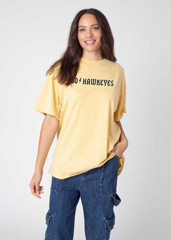 Iowa Hawkeyes oversized womens Band Tee