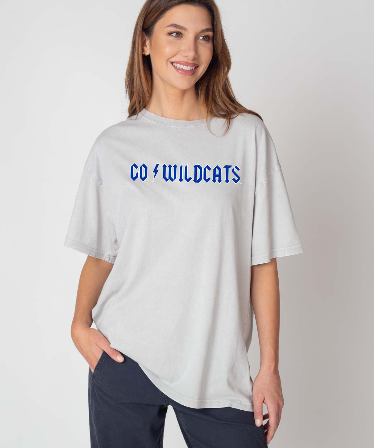Kentucky Wildcats oversized womens Band Tee