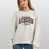Auburn Tigers grey women's sweatshirt
