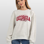 Georgia Bulldogs grey women’s sweatshirt