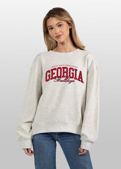 Georgia Bulldogs grey women’s sweatshirt