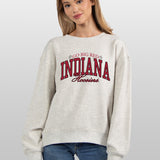 Indiana Hoosiers grey women’s sweatshirt