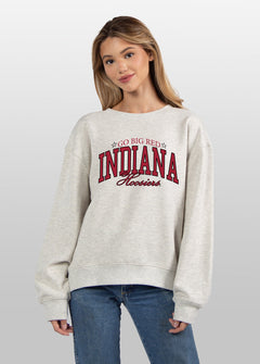 Indiana Hoosiers grey women’s sweatshirt