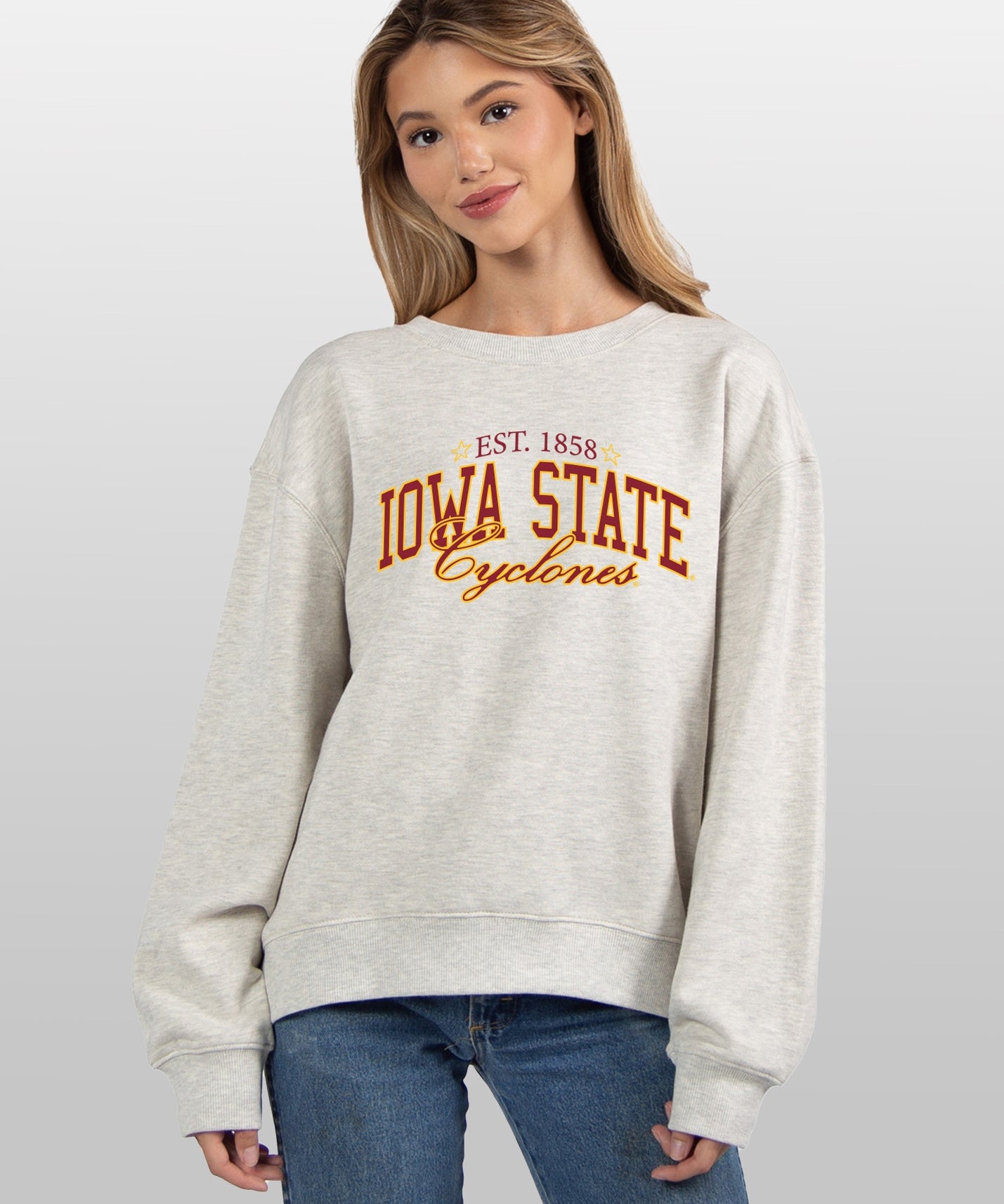 Iowa State Cyclones grey women’s sweatshirt