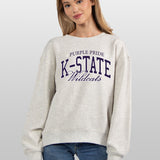 Kansas State Wildcats grey women’s sweatshirt